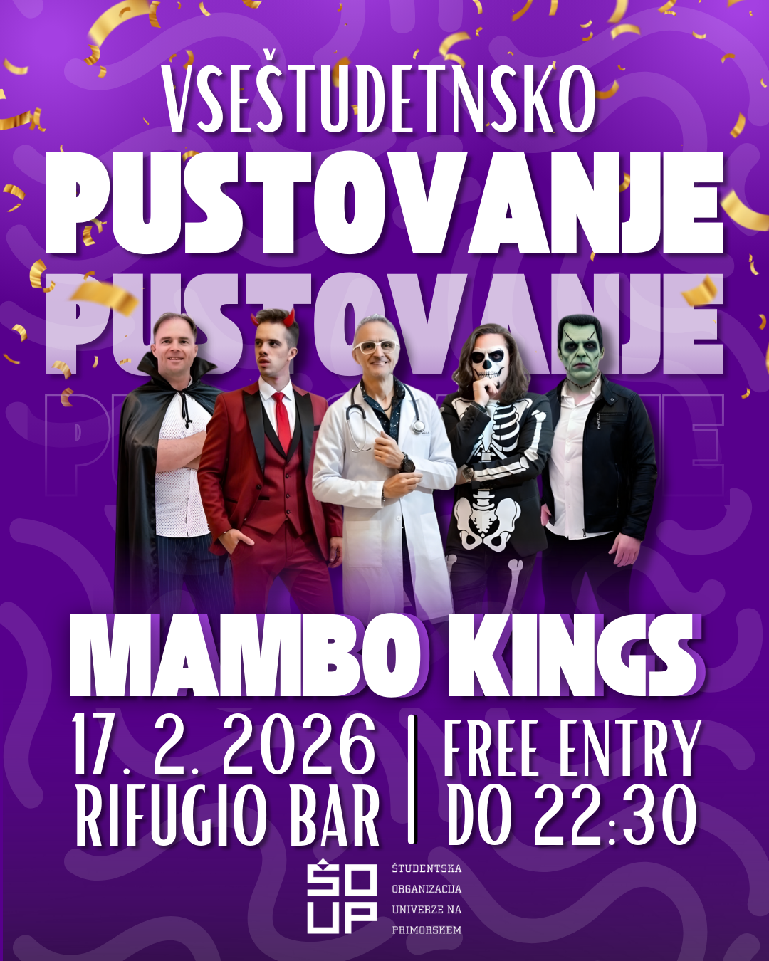 Vseštudentsko pustovanje 2026